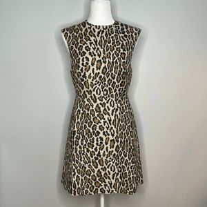 Leopard Print Open Back Coco Dress